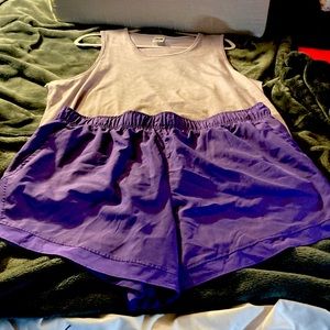 Avia women’s size xxl shorts and top set purple